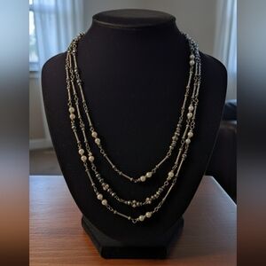 Vera Wang Silver Tone Necklace